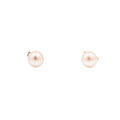 14K Yellow Gold 6mm Akoya Pearl Stud Earrings