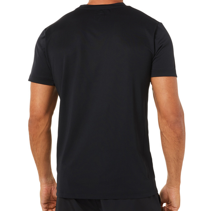 Asics 2022 Court Graphic SS Mens Tennis Top - Performance Black