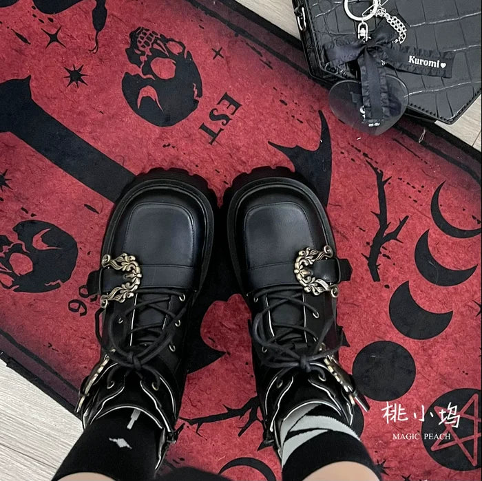 Accordion Knight Heel Boots
