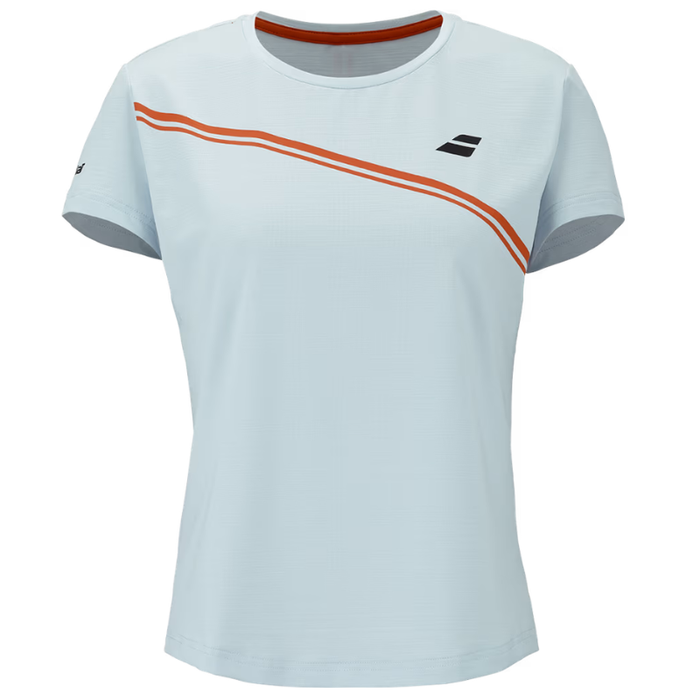 Babolat Play Cap Sleeve Girl Top - Illusion Blue