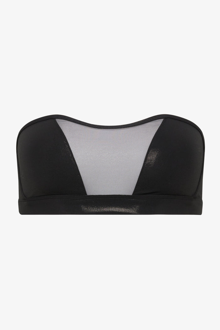 Bandeau bikini top - Minuit