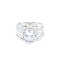 Bella Luce White Cubic Zirconia Sterling Silver Ring Size 7.5