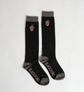 Black & Blush Blackfort Socks