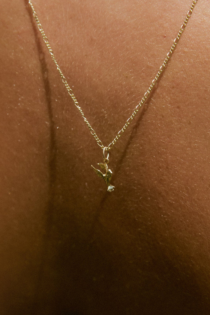 Bluebird Pendant | Yellow Gold