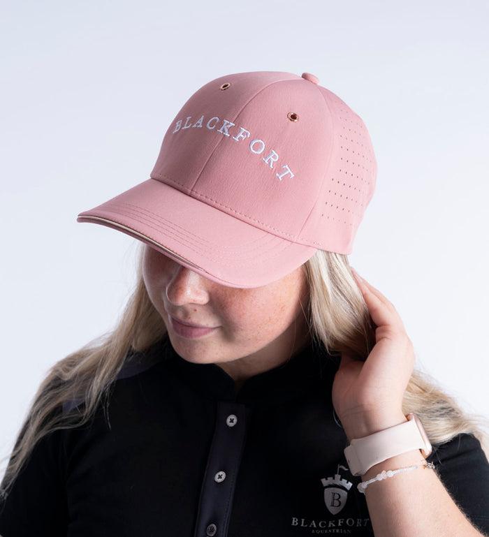 Women's Blackfort Equestrian Blush Pink baseball cap hat