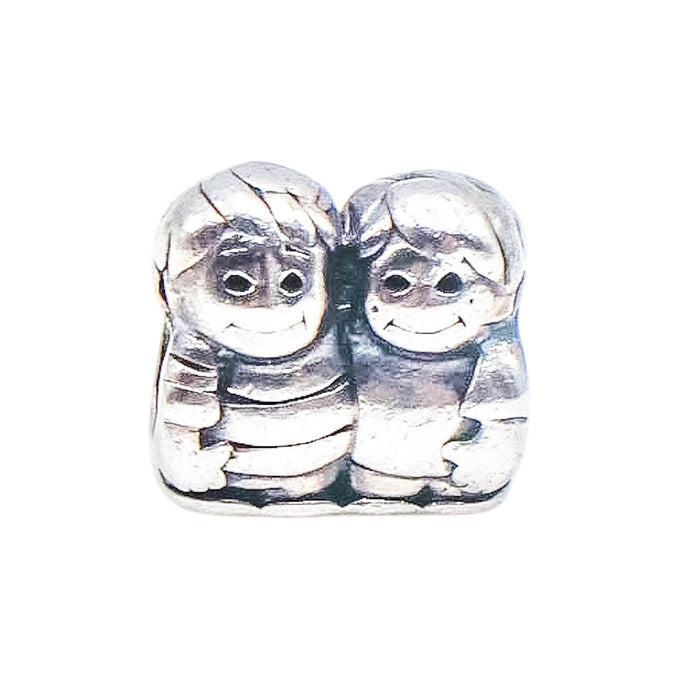 Chamilia Brothers Sterling Silver Family Charm Bead Brother Sibling Gift