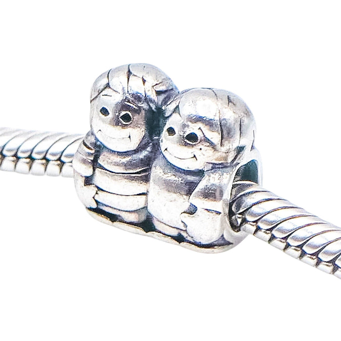 Chamilia Brothers Sterling Silver Family Charm Bead Brother Sibling Gift