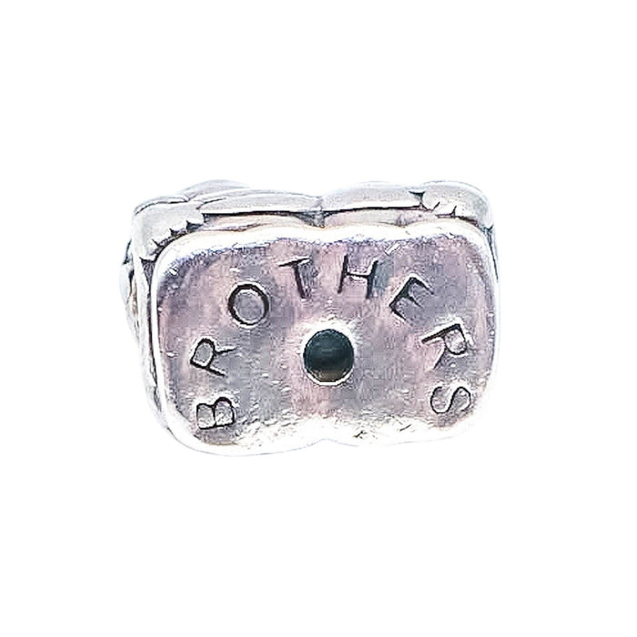 Chamilia Brothers Sterling Silver Family Charm Bead Brother Sibling Gift
