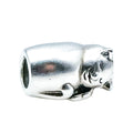 Chamilia Cat Sterling Silver Cat Charm Bead Pet Lover Kitty Retired