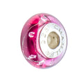 Chamilia City Lights Fuchsia Murano Glass Sterling Silver Charm Bead