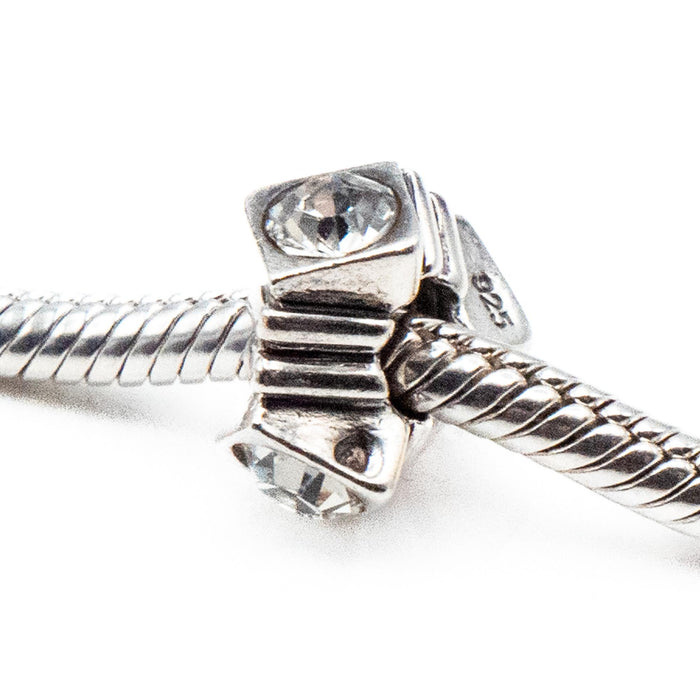 CHAMILIA Diamond Shape Sterling Silver Charm