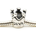 CHAMILIA Diva Sterling Silver Crown Charm