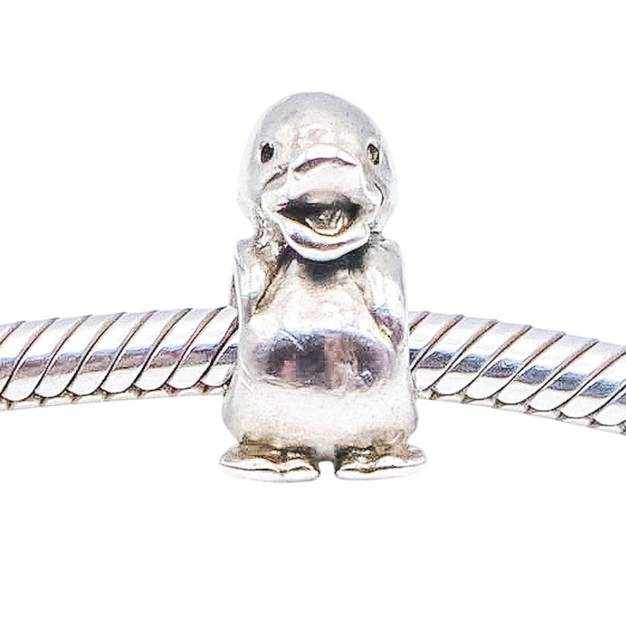 Chamilia Duck Sterling Silver Animal Charm Bead