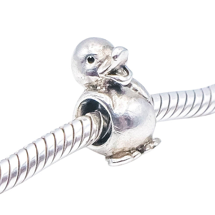 Chamilia Duck Sterling Silver Animal Charm Bead