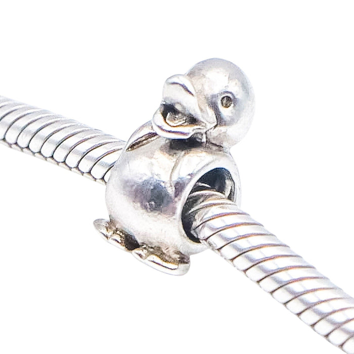 Chamilia Duck Sterling Silver Animal Charm Bead