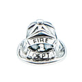 Chamilia Firefighter Helmet Sterling Silver Charm Bead Fire Dept Fireman First Responder