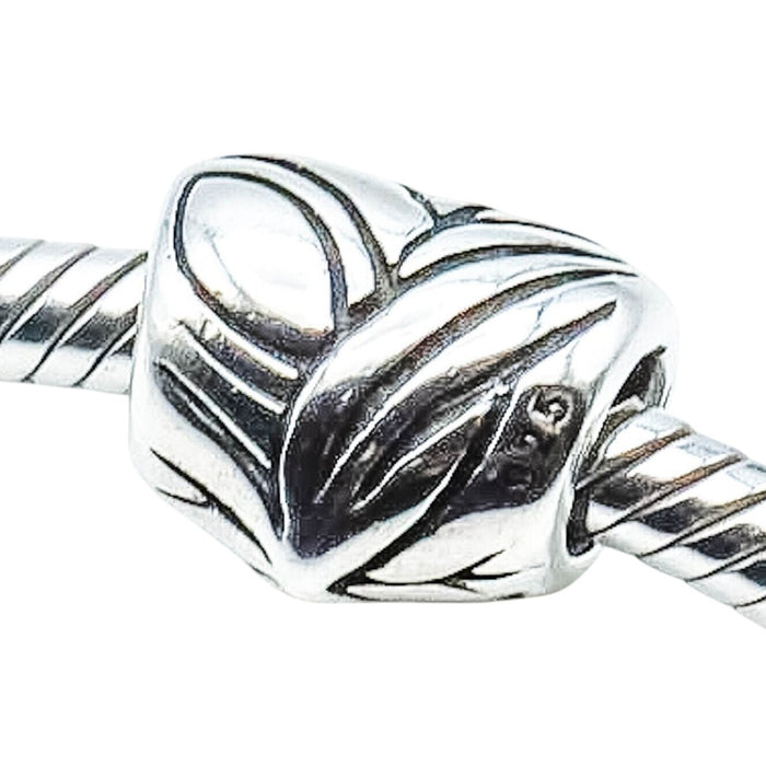 Chamilia Heart Charm Sterling Silver Love Bead Romantic Gift Valentine's Day