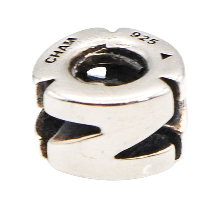 Chamilia Initial Letter N Sterling Silver Charm T-40