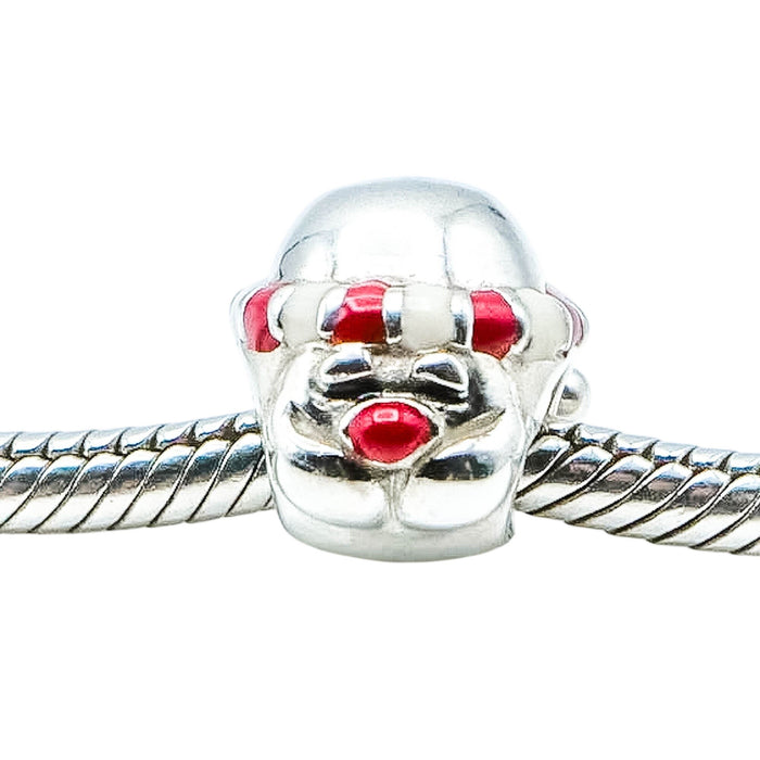 Chamilia Kris Kringle Santa Sterling Silver Charm Bead