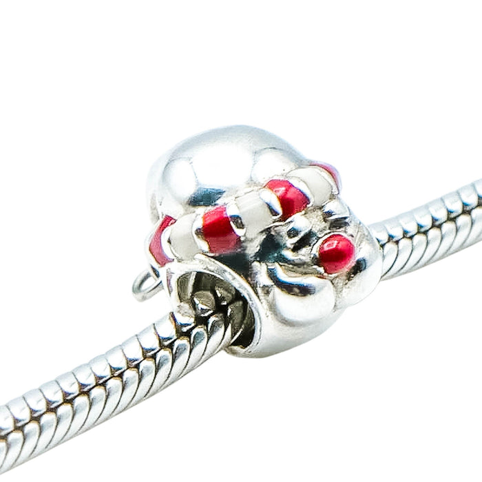 Chamilia Kris Kringle Santa Sterling Silver Charm Bead