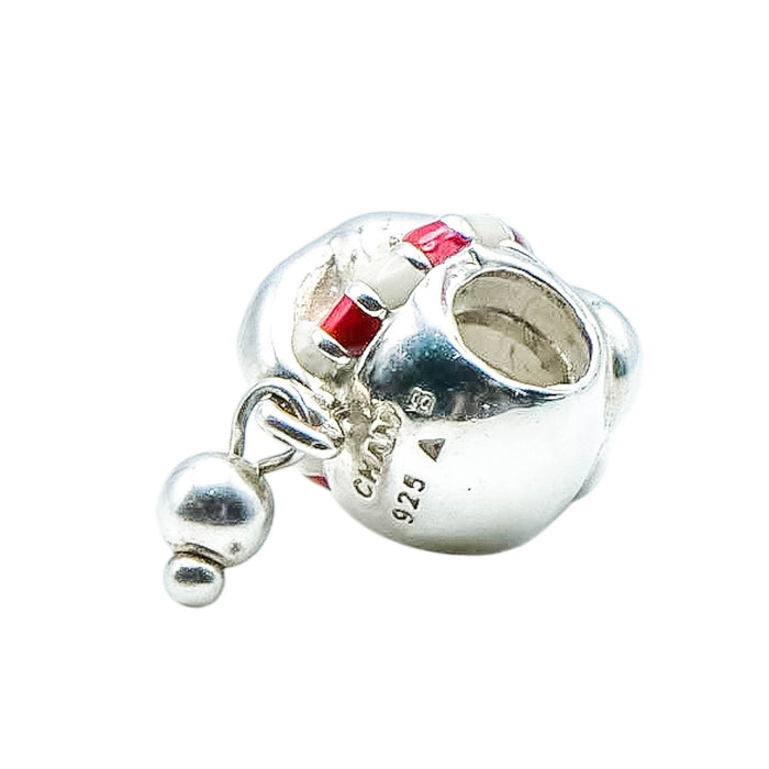 Chamilia Kris Kringle Santa Sterling Silver Charm Bead