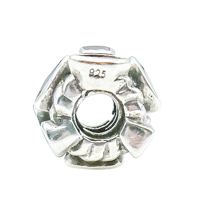 Chamilia Marquis Sterling Silver Charm Brown Swarovski Crystal Bead Elegant Accent