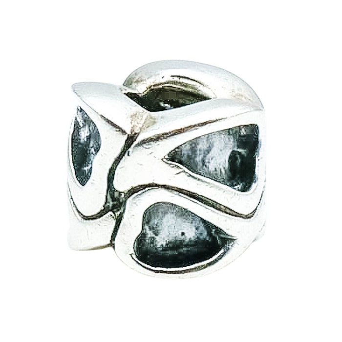 Chamilia Melt My Heart Sterling Silver Heart Charm Love Bead