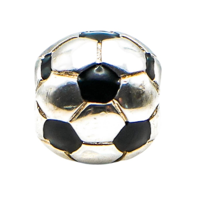 Chamilia Soccer Ball Sterling Silver Sports Athlete Football Charm Bead