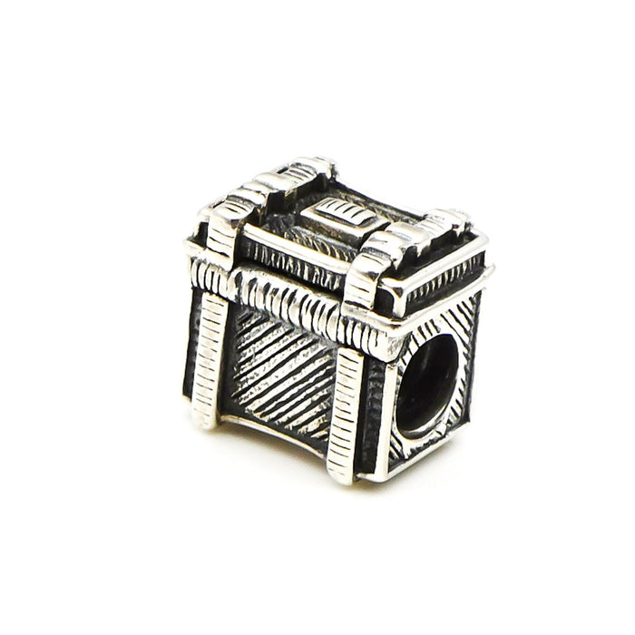 CHAMILIA Sterling Silver Steamer Trunk - Locket Charm Bead