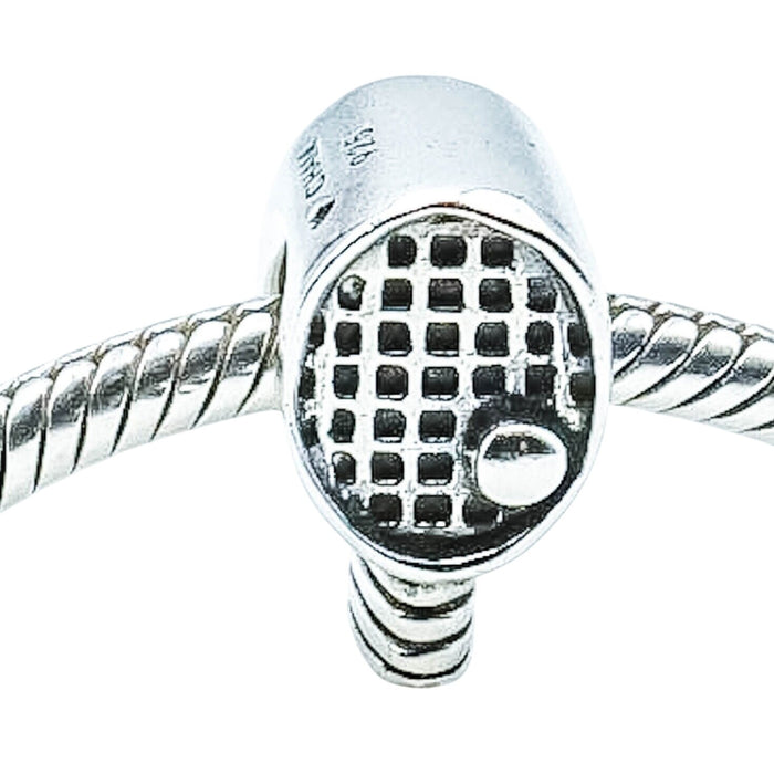 Chamilia Tennis Racket Sterling Silver Charm Bead GD-10
