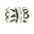 Chamilia Thank You Mom Limited Edition Sterling Silver Charm Pink & Clear Swarovski
