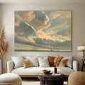 Modern Nature Wall Art - Atmospheric Cloud Scene for Home or Office - Cloud Sonata - Hues Art Lab