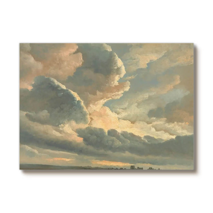 Modern Nature Wall Art - Atmospheric Cloud Scene for Home or Office - Cloud Sonata - Hues Art Lab