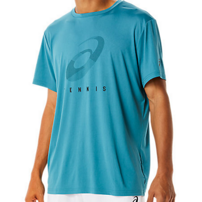 Asics Court Spiral Men Tennis Tee - Misty Pine