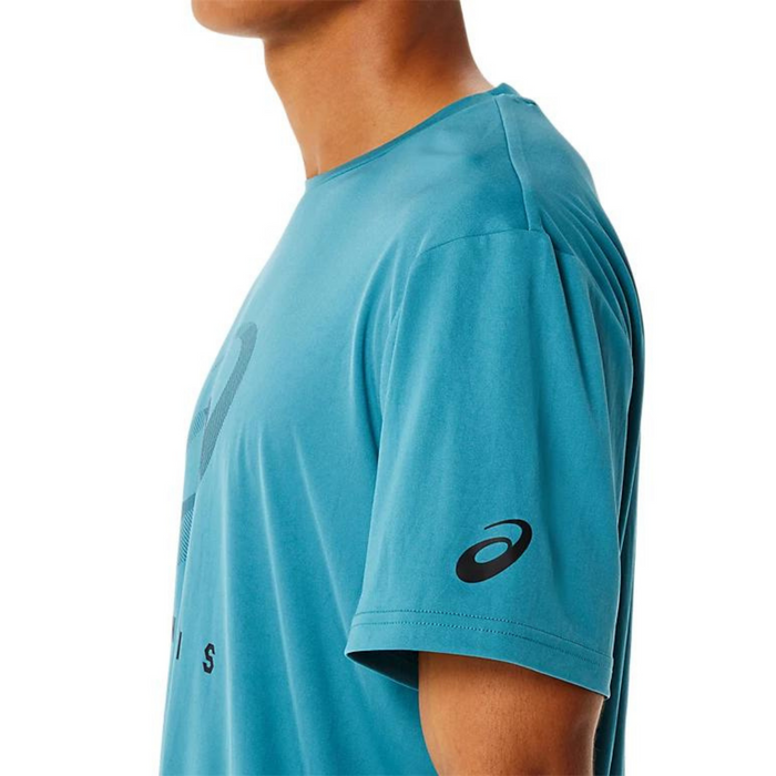 Asics Court Spiral Men Tennis Tee - Misty Pine