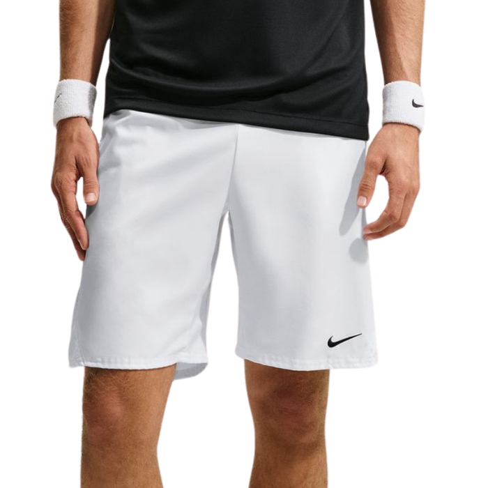 Nike Court Victory Dri-FIT 9" Mens Tennis Shorts - White/Black
