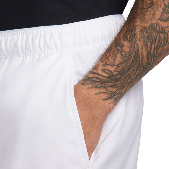 Nike Court Victory Dri-FIT 9" Mens Tennis Shorts - White/Black