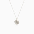 Custom Engraved Wave Pendant | Silver