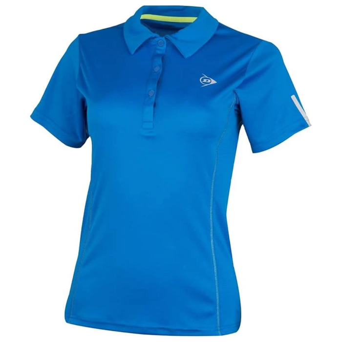 Dunlop Club Women Tennis Polo - Royal Blue
