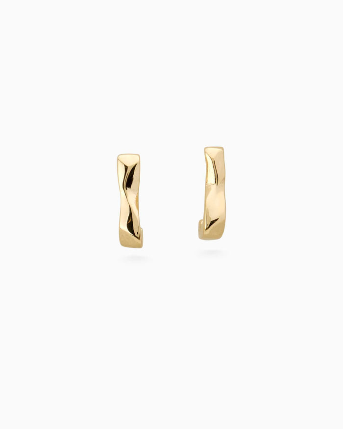 Echo Hoops | Yellow Gold - Available Now