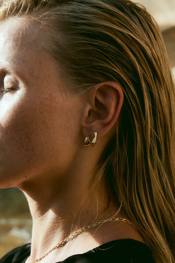 Echo Hoops | Yellow Gold - Available Now