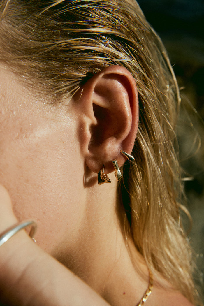 Echo Hoops | Yellow Gold - Available Now
