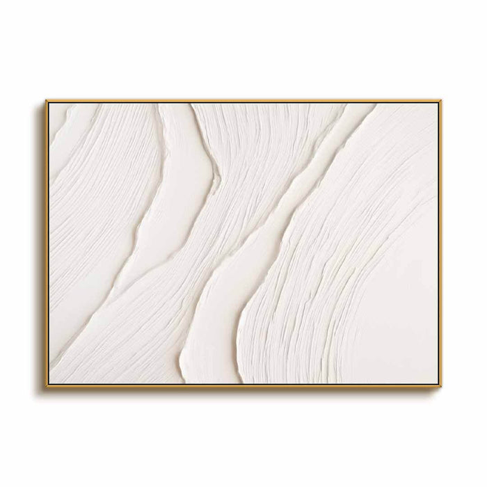 Textured Minimalist Wall Art Painting - Fade Out - Hues Art Lab
