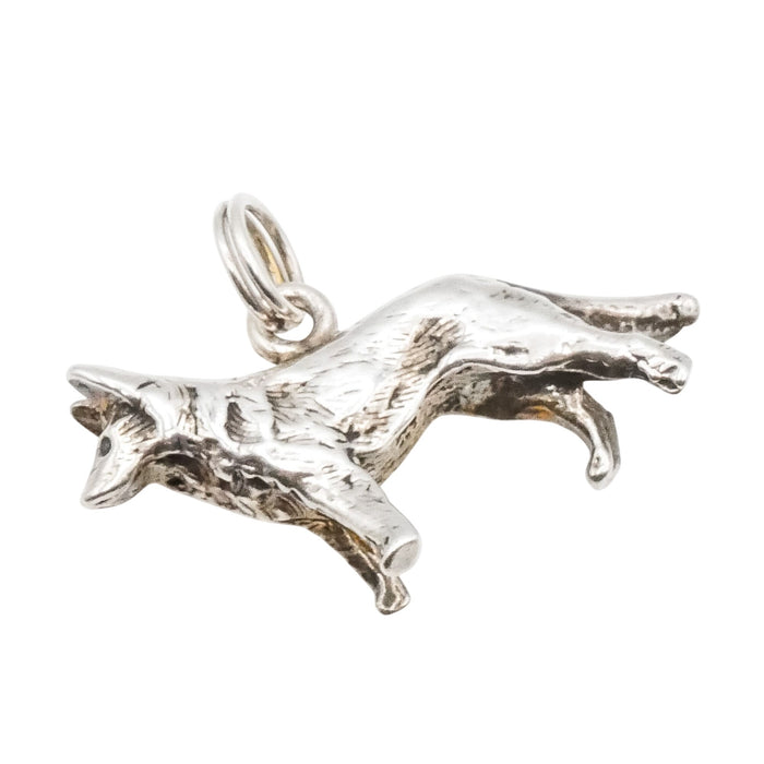German Shepherd Sterling Silver Charm