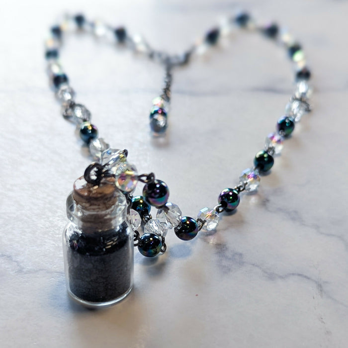 Glitter Bottle Necklace