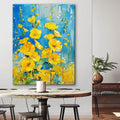 Large Abstract Art Painting - Infinite Bloom I - Hues Art Lab