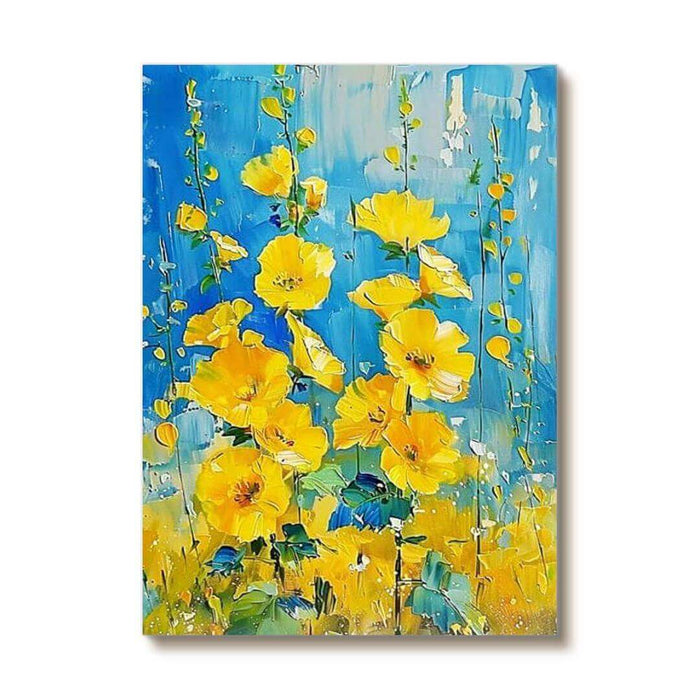 Large Abstract Art Painting - Infinite Bloom I - Hues Art Lab