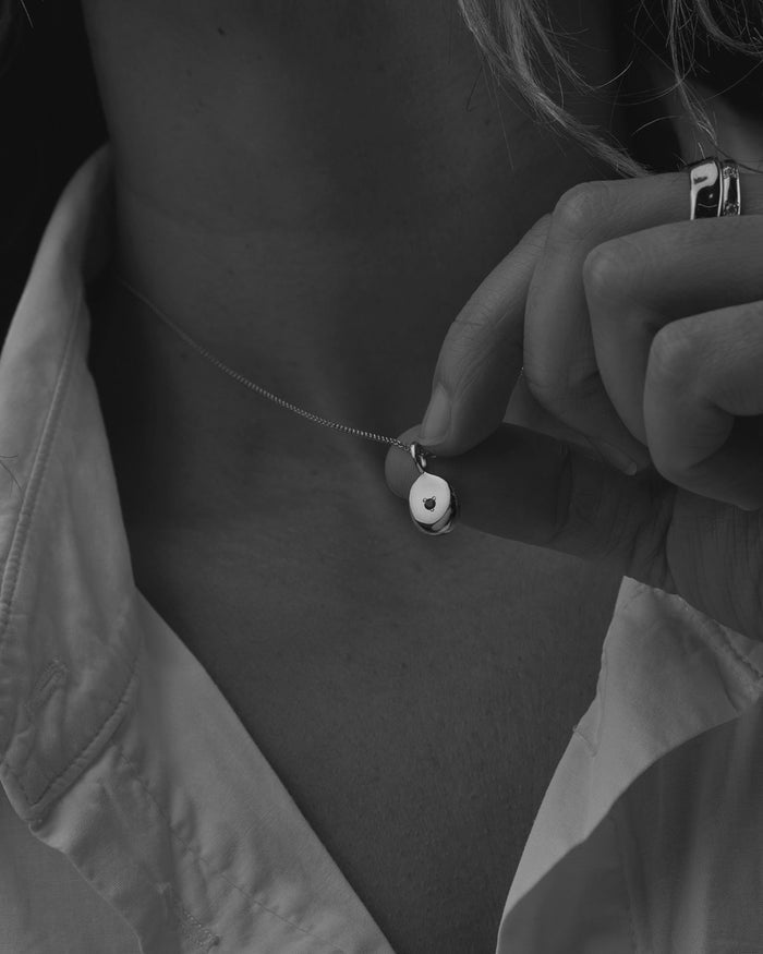 Ingot 2.0 Stone Pendant | Silver - Available Now