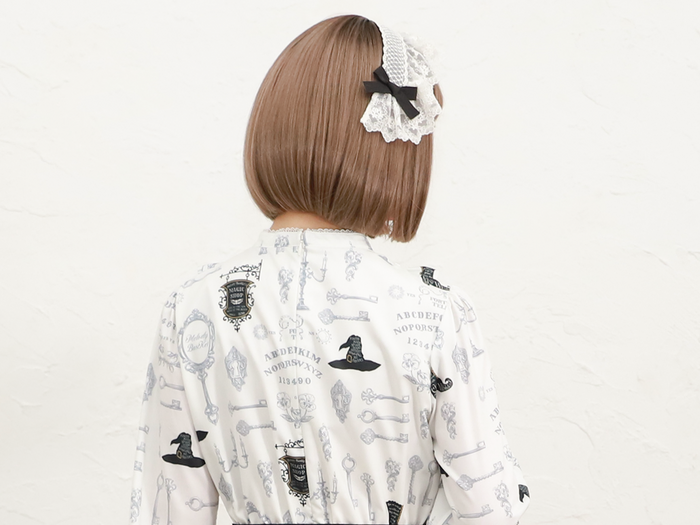 Lace Brim Hair Clip
