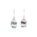 Landing Company Dream Island Duality Mother of Pearl Sterling Drop Earrings